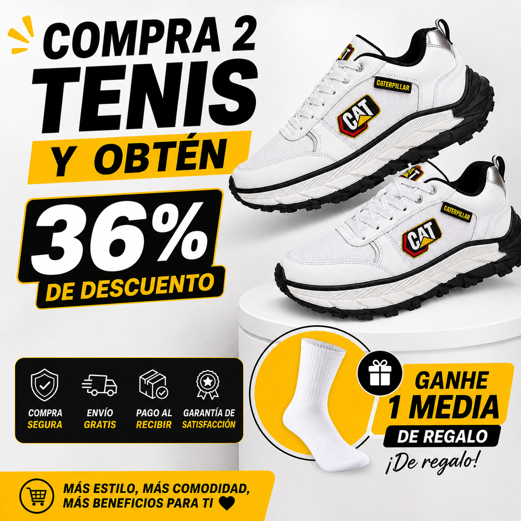 Zapatillas CAT - CAT Urban Force + Envio Gratis + Regalo