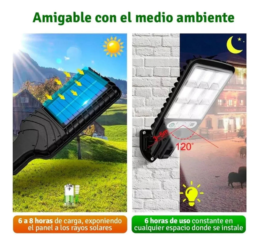 Lampará Solar- 💡 ¡Ilumina tu casa sin gastar electricidad!